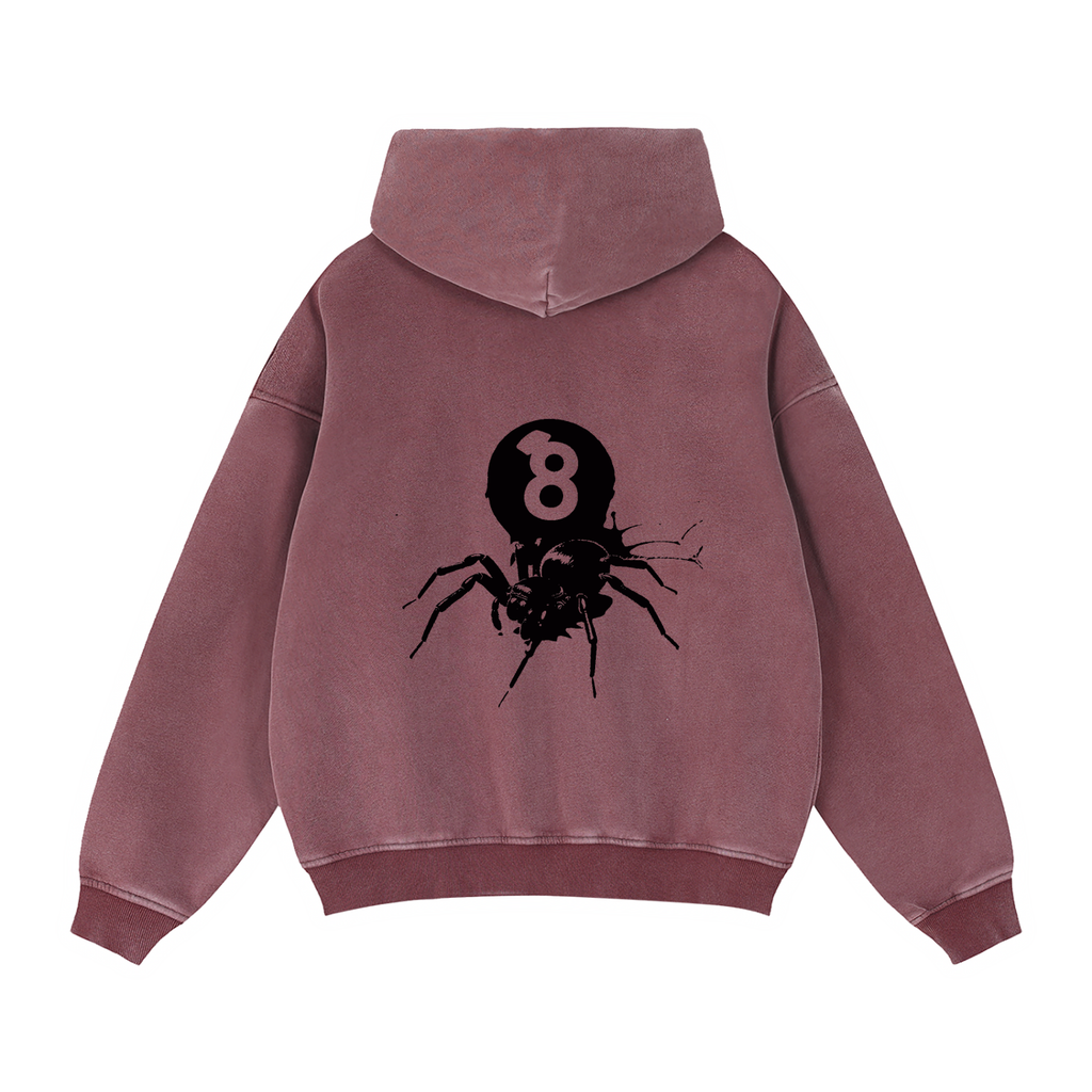 Zip-Through Boxy Fleece Hoodie