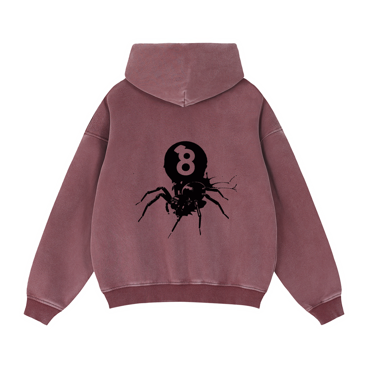 Zip-Through Boxy Fleece Hoodie