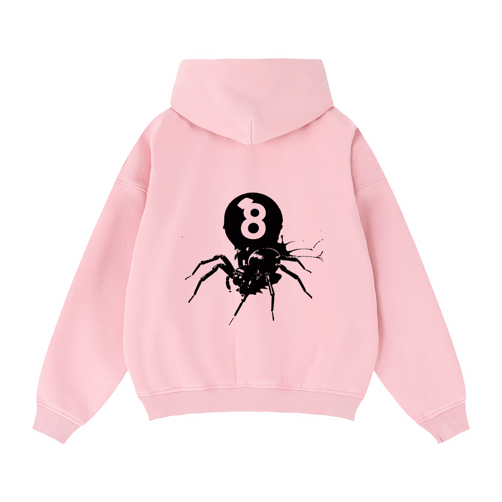 Zip-Through Boxy Fleece Hoodie