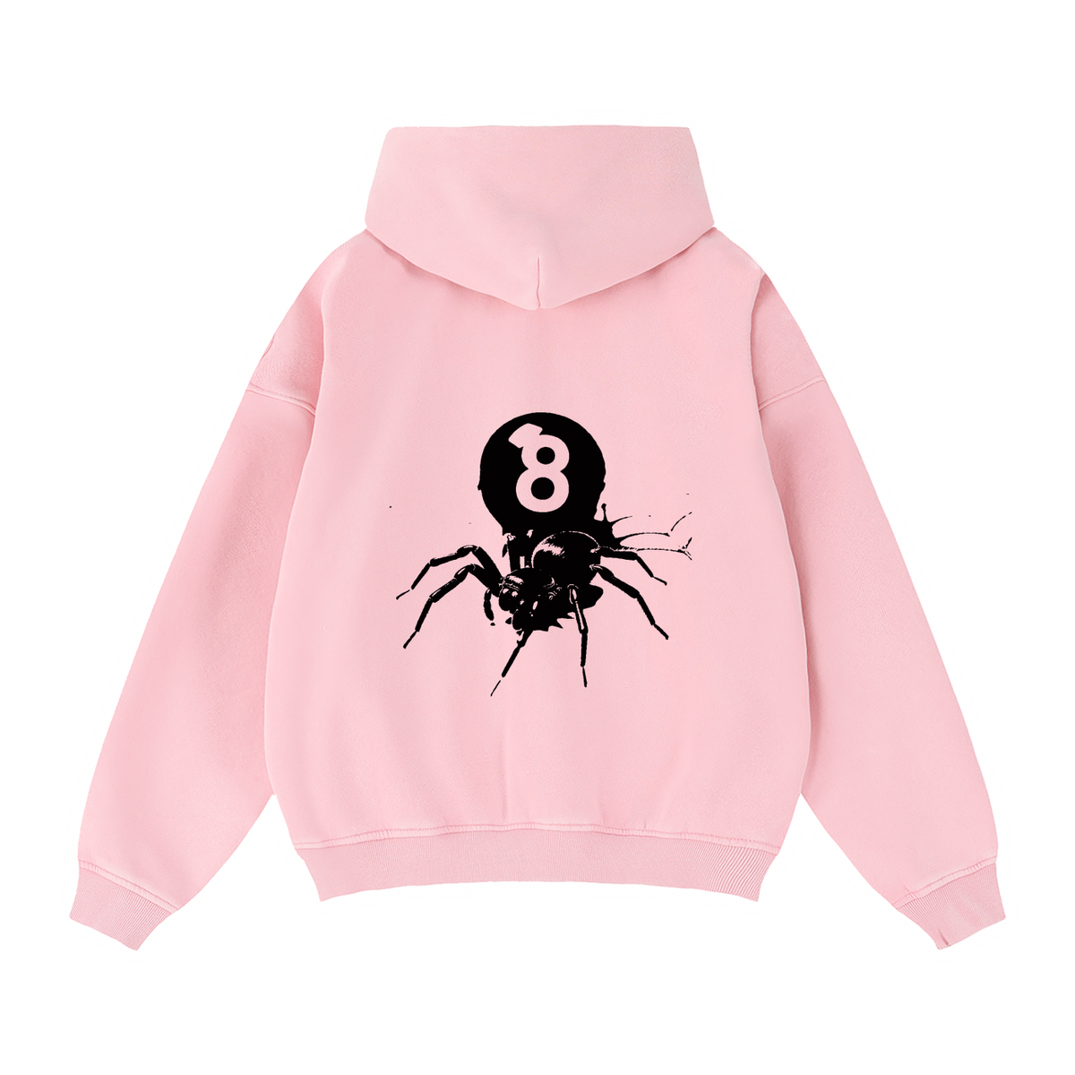 Zip-Through Boxy Fleece Hoodie