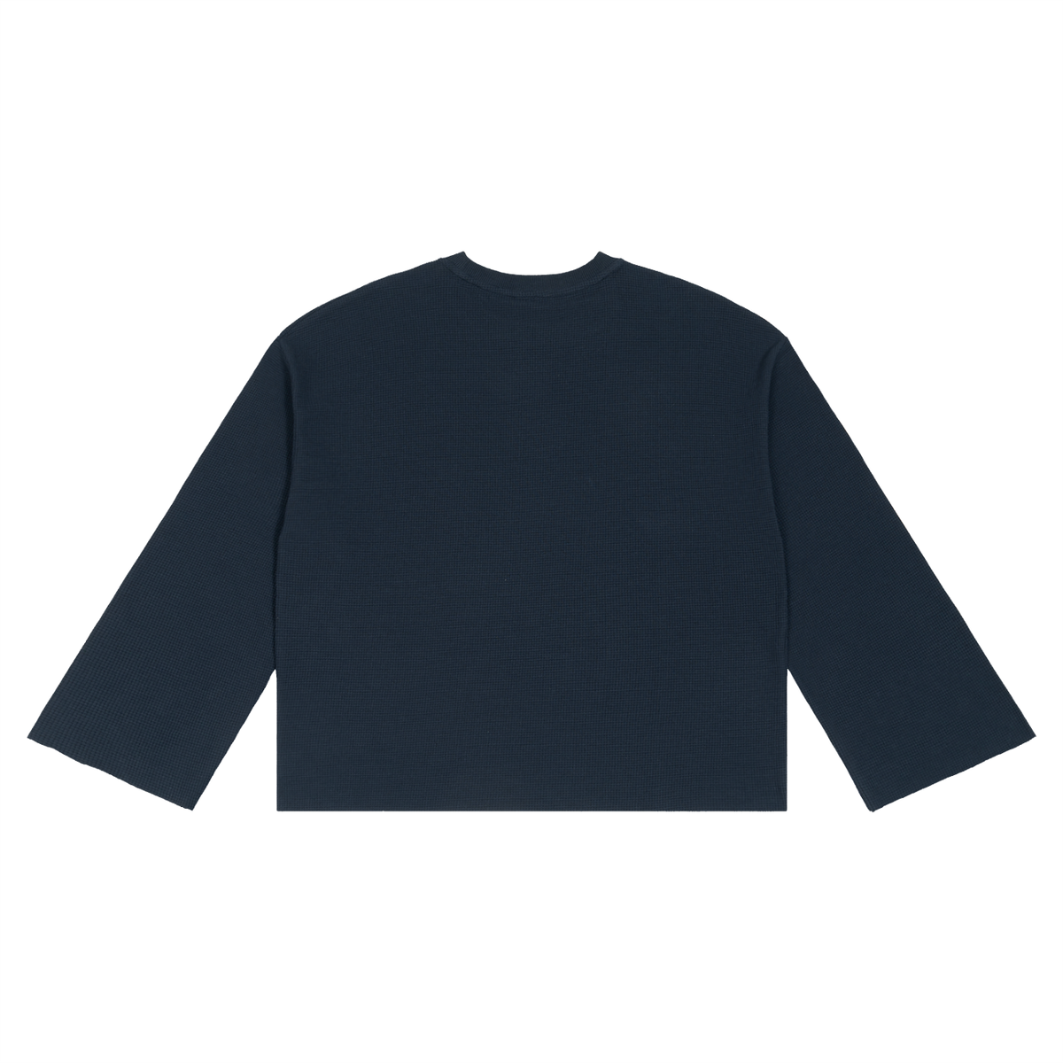 Unisex Waffle Raw Edge T-Shirt