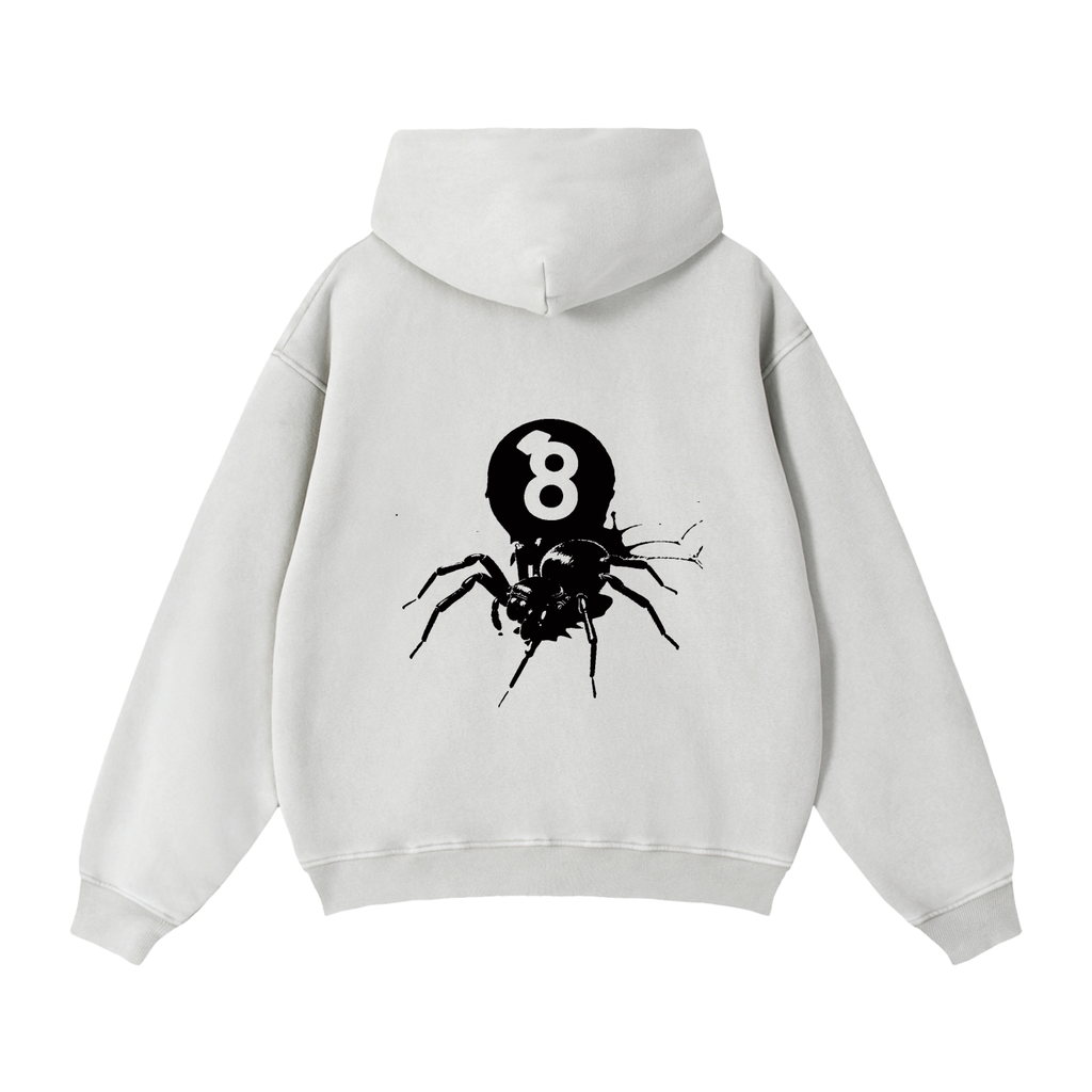 Zip-Through Boxy Fleece Hoodie