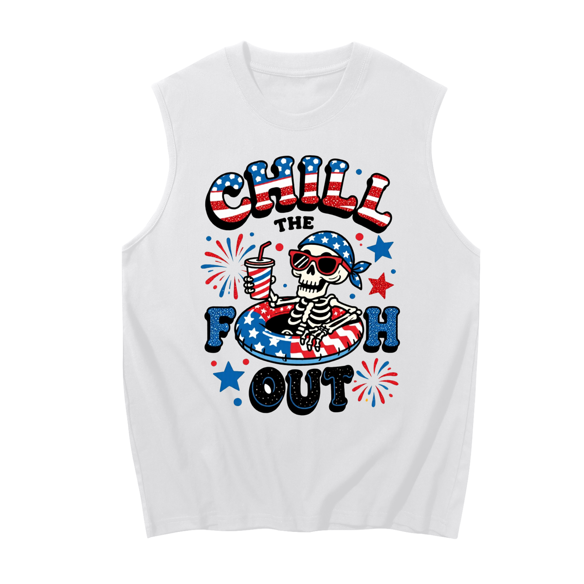 Men's Sleeveless Cotton Tank Top