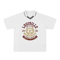 Striped V-Neck Soccer Jersey
