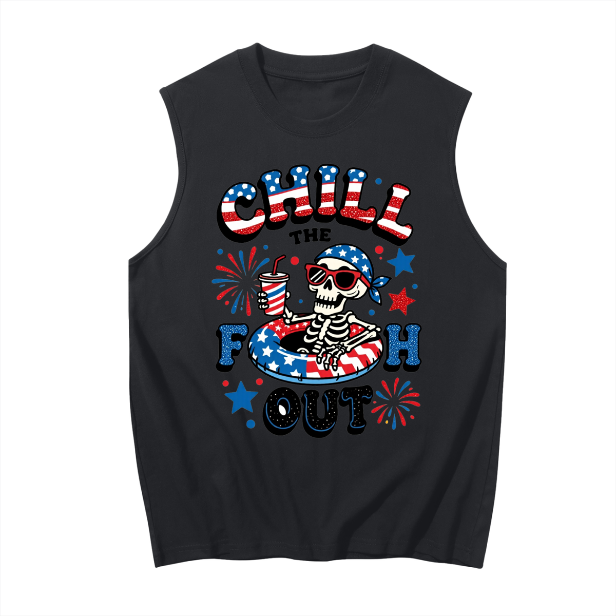 Men's Sleeveless Cotton Tank Top