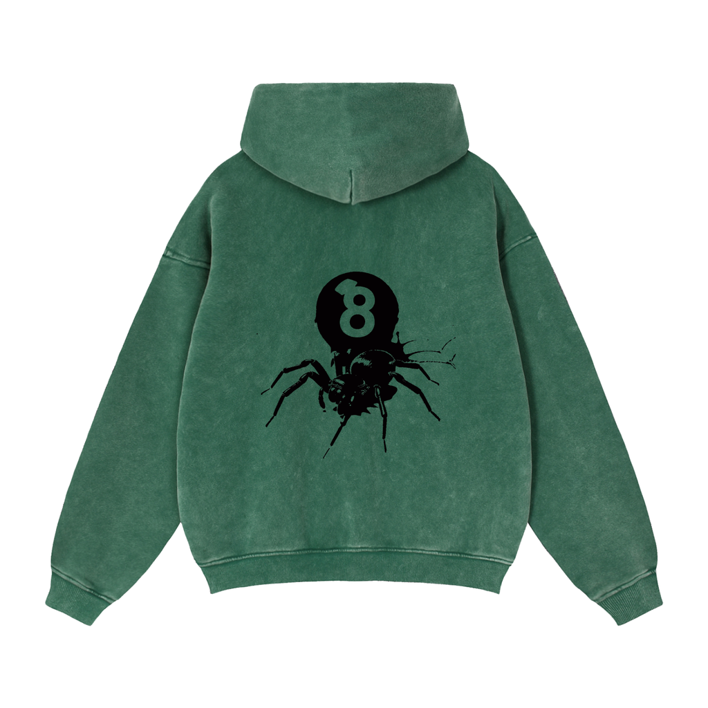 Zip-Through Boxy Fleece Hoodie